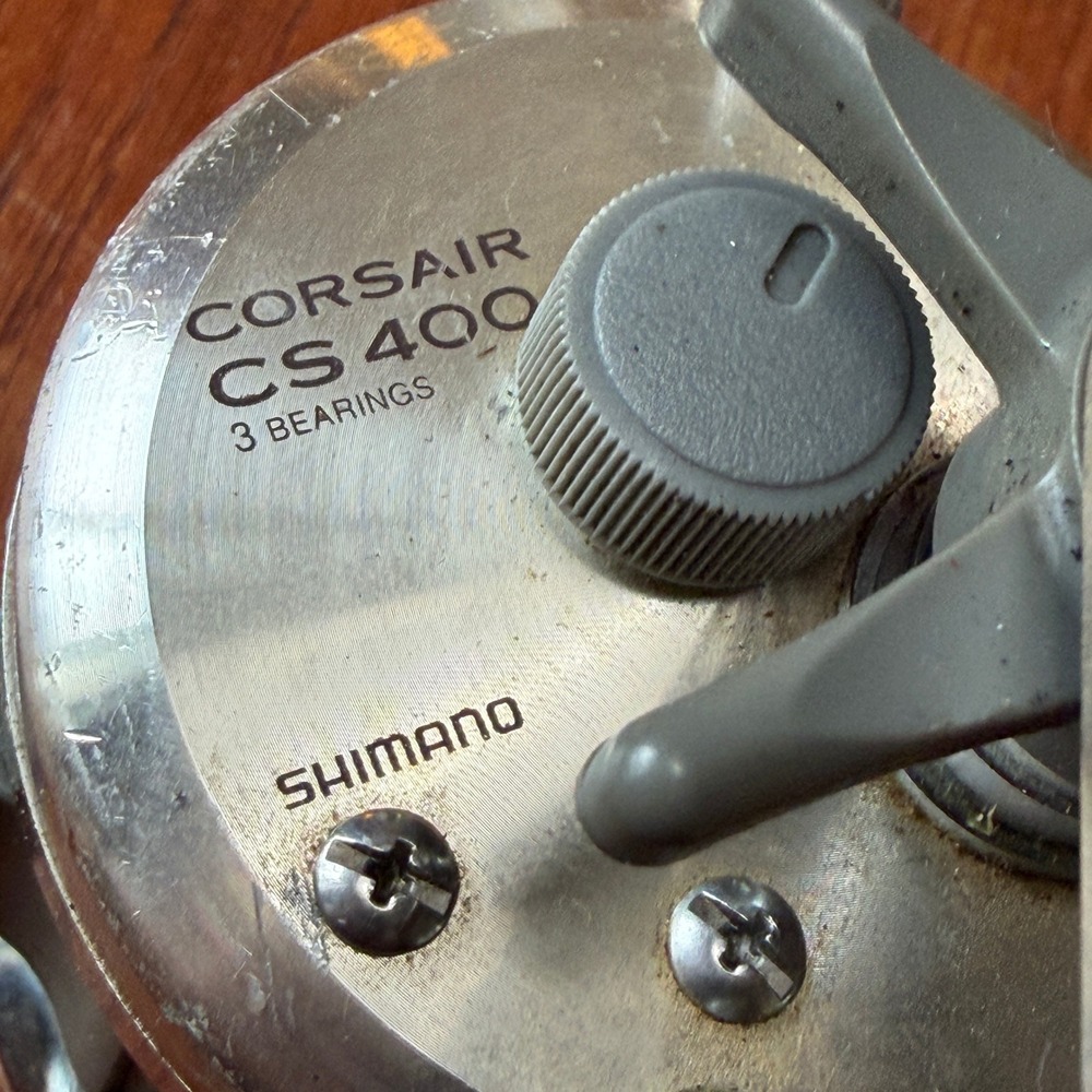 Shimano Corsair CS 400 Baitcasting Fishing Reel Super Stopper 3 Bearings Alaska